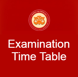 Examination Time Table -2022