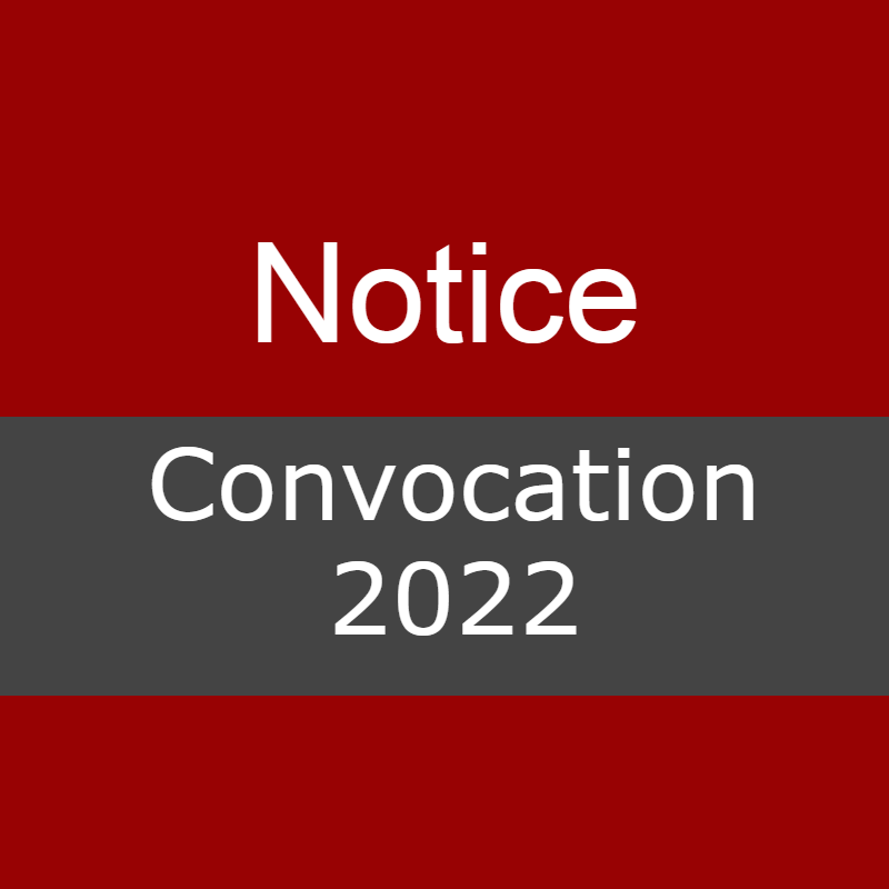 Convocation 2022