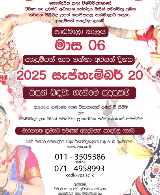 Advanced Certificate Course in Dance – 2025/2026 – CODL