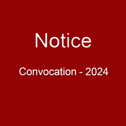 Graduation Cloak Issuance for the Convocation Ceremony 2024