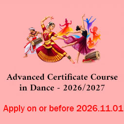 Advanced Certificate Course in Dance – 2026/2027 Advanced Certificate Course in Dance – 2026/2027